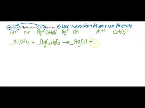Aluminum Hydroxide + Silver Acetate