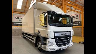 DAF CF 260 *EURO 6*, 4X2 18 TONNE BOX &ndash; 2018 &ndash; FP67 KPG Koffer-LKW | Bild 4 - Autoline