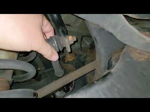 How to inspect & diagnose rear stabilizer link 2012 Chevy Equinox suspension sway bar link connector