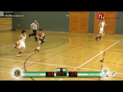 Minibasket: CAB Estepona- Real Betis  SEMIFINAL