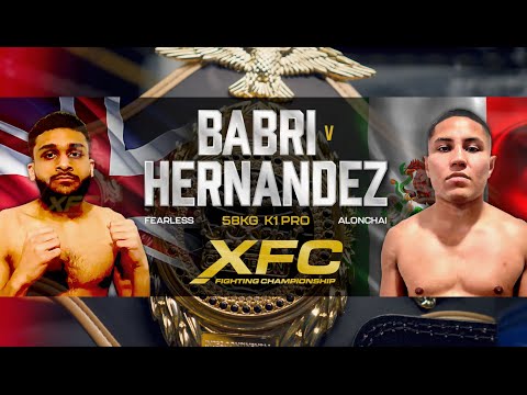 Haris Babri vs Daniel Hernandez: Pro K1 Action - Full Fight | XFC Birmingham 2024