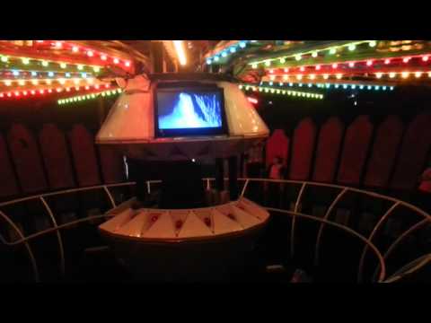 Flying  saucer  on  ride  castle  park