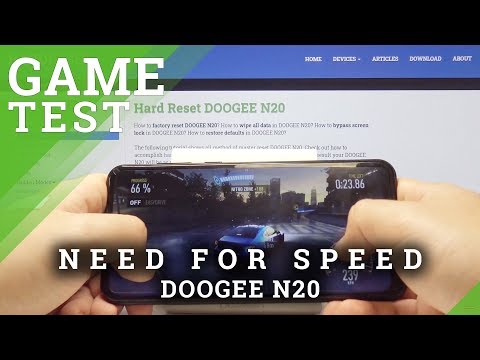 Need For Speeed on DOOGEE N20 - NFS GamePlay Test