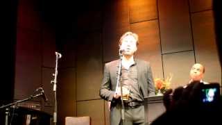 Hadley Fraser - Violets for your furs - Fairytale of NY Dec 9, 2012