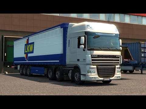 ETS 2 1.25 - DAF XF 105 - Trip: Genova - Basel