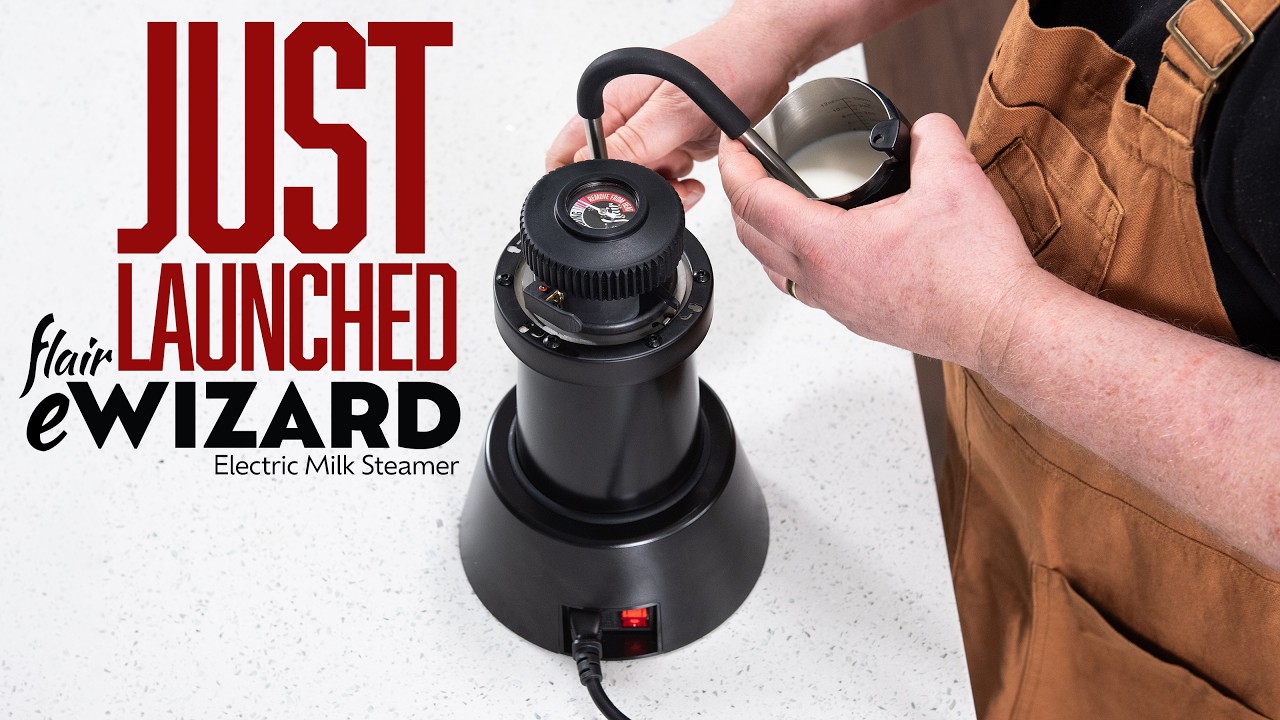 Just Launched: The Flair eWizard Milk Steamer - YouTube