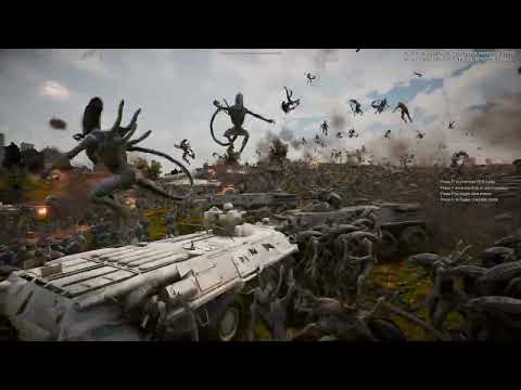 30000 S.W.A.T BTR VS 1 Million Zombies Alien UEBS 2