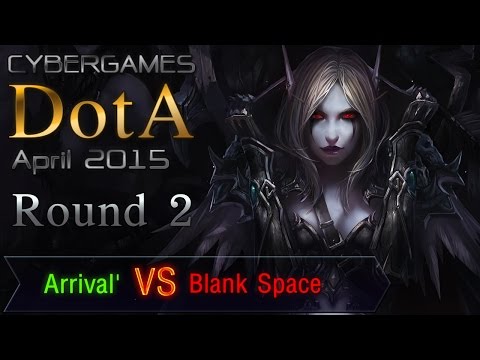 CyberGames DotA April 2015 - Round 2 - Arrival' vs Blank Space