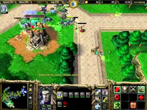 Warcraft 3 Speedrun Undead Campaign Mission 5