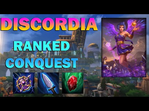 DISCORDIA - ESTA DIOSA ESTA MUY POTENTE CON COOLDOWN AL MAX - Ranked Conquest SEASON 9 - SMITE