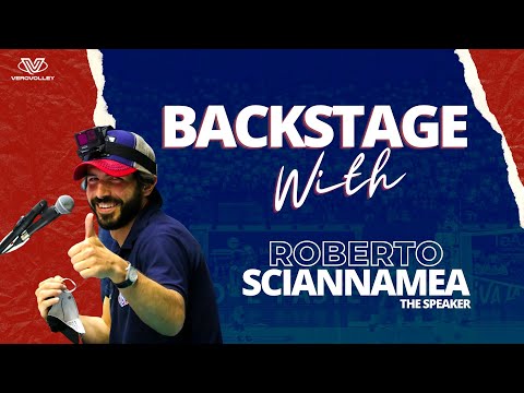 Backstage with | Roberto Sciannamea - the speaker