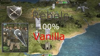 How To Unlock Rebels Medieval 2 Total War | 100% Vanilla 2018