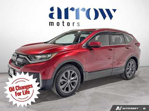 2020 Honda CR-V Sport AWD in Red for sale at Arrow Motors in Aylmer, ON