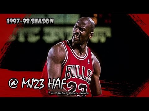 Michael Jordan Highlights vs Spurs (1998.03.14) - 30pts
