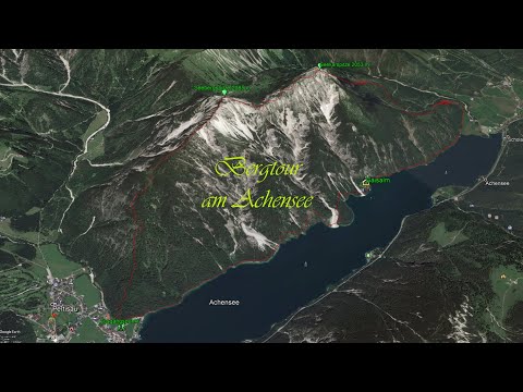 Bergtour Pertisau Seebergspitze Seekarspitze Achenkirch Pertisau