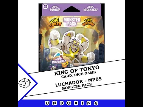 King of Tokyo/New York: Monster Pack 5 - Luchador