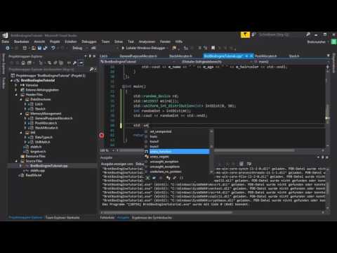 Game Engine Tutorial [010] - std::random in schöneres Interface Kapseln