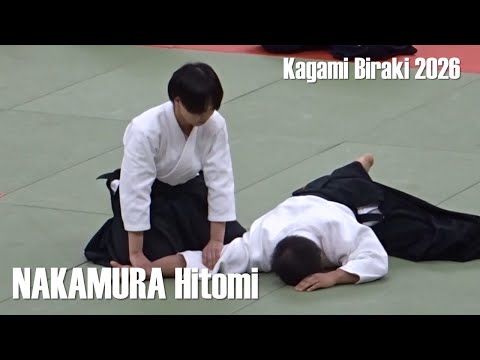 AIKIDO Pinning Techniques - NAKAMURA Hitomi Shidoin