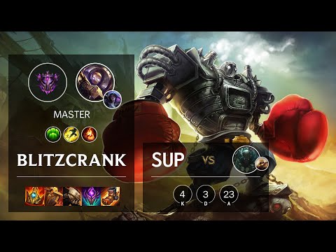 Blitzcrank Support vs Pyke - EUW Master Patch 11.17