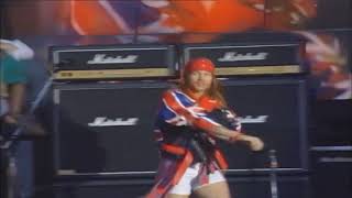 GUNS N' ROSES - PARADISE CITY (LIVE IN WEMBLEY 1992 TRIBUTE FREDDIE MERCURY)