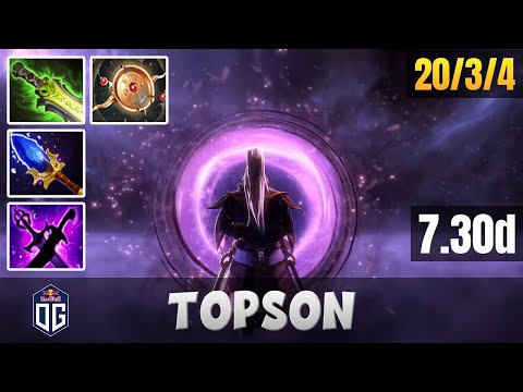 OG.Topson | Void Spirit | OG vs QCY | Dota 2 Pro Gameplay - Patche 7.30d