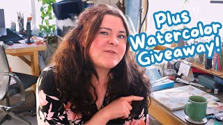 8 Big Watercolor Mistakes and How to Fix Them! + Giveaway!
