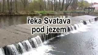 preview picture of video 'řeka Svatava pod jezem'