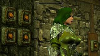 Skyrim (mods) - Jade - Spotlight On: Elven Chainmail Armor UNPB