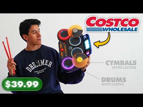 I Bought a Kids' Drum Set from Costco…Can I Actually Play It?