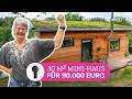 Nicole Lives Ina DIY Wooden Tiny House Surrounded By Nature ARD Room Tour