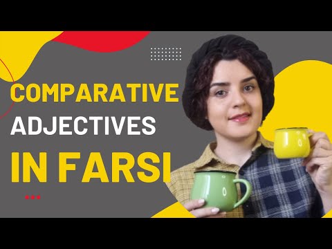 Is making comparatives adjectives difficult in Persian ?