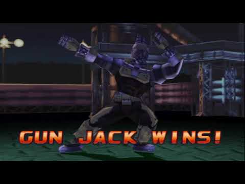 Tekken 3 - Gun-Jack (Intros & Win Poses)