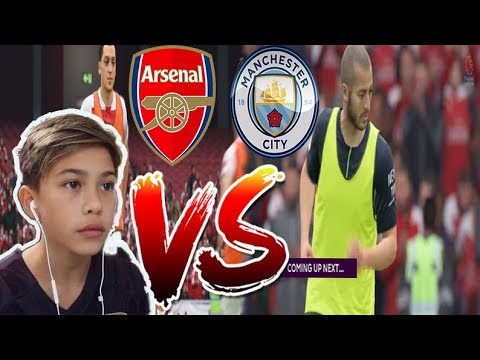 ARSENAL FIRST MATCH VS MANCHESTER CITY Fifa 19 Career Mode Ep2