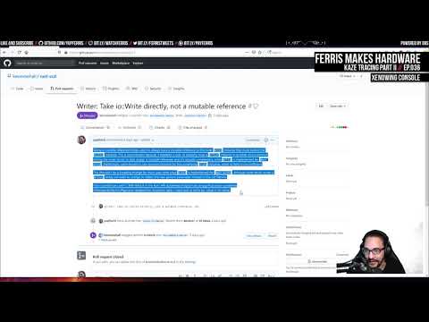 Ferris Makes Hardware Ep.036 - kaze Tracing Part II