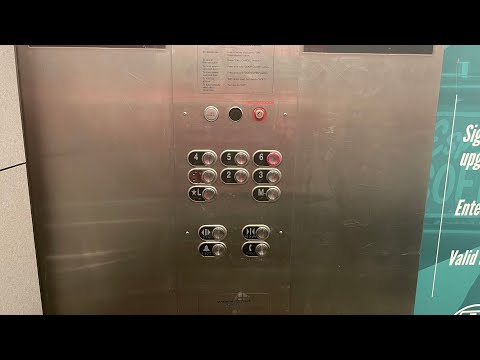 Schindler 6400 Modded Elevator at Sixth & Penn Parking Garage, Pittsburgh, PA