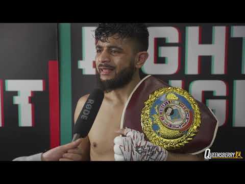 IJAZ AHMED OPEN TO SUNNY EDWARDS CLASH OR KHADEMI REMATCH