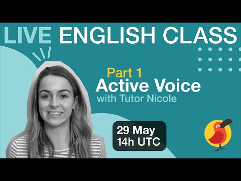 Cambly Live – Part 1: Active Voice