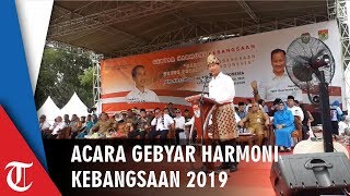 Pesan Menjaga Perdamaian Jelang Pemilu dalam Acara Gebyar Harmoni Kebangsaan 2019