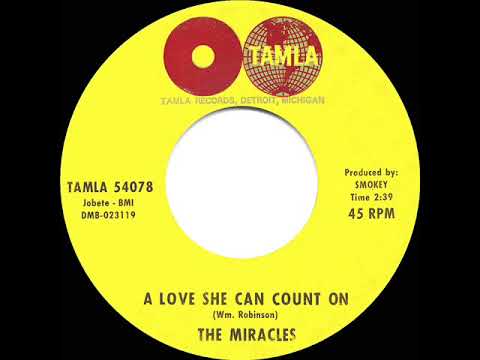 1963 HITS ARCHIVE: A Love She Can Count On - Miracles