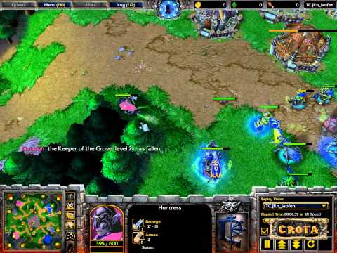 Yumiko  and Th000 vs TED and Fly - G2 - WarCraft 3 - WC536