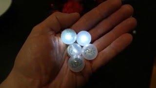 Magické borůvky FAIRY BERRIES kulaté pulzující LED světýlko 1ks - teplá bílá