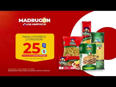 At Madrugón Olímpica, the pantry is stocked early ☕🍝🛢️