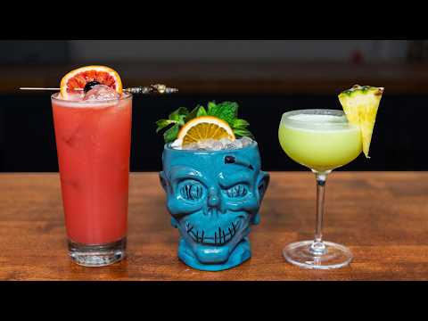 3 Spooky Rum Cocktails for Halloween!