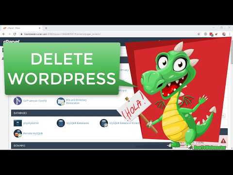 How to Uninstall Wordpress Manually Delete Wordpress...