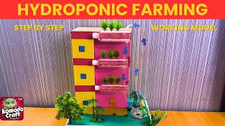 Thumbnail for video: Hydroponic Farming DIY Kit | Working Science Project for Students | STEM Learning | Komodo Craft