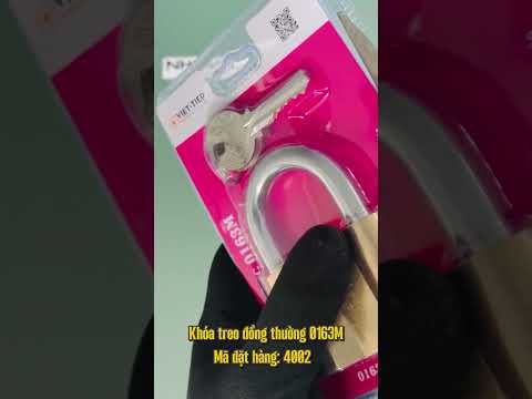 Khóa treo đồng thường Việt Tiệp 0163M 6 phân chìa