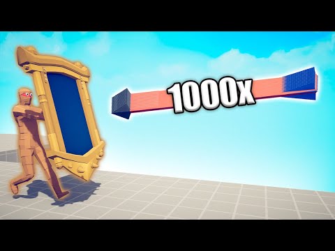 MUMMY MIRROR SHIELD vs 1000x OVERPOWERED UNITS - TABS | Totally Accurate Battle Simulator 2025