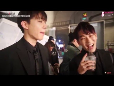 [6TOTSubs] 160210 TEEN TOP ON AIR -  'Warning Sign' MV BEHIND STORY