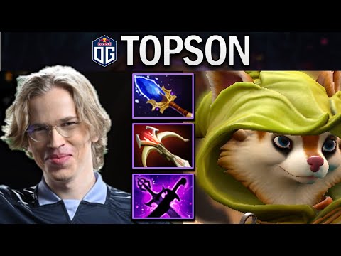 OG.TOPSON HOODWINK WITH DAEDALUS-AGHANIMS - DOTA 2 GAMEPLAY