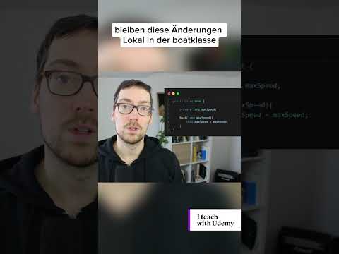 Warum Kapselung so wichtig ist | #oop #programming #iteachwithudemy #java